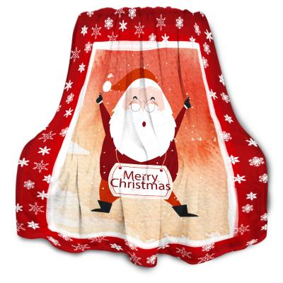 China Anti-pilling 100 polyester fleece blanket christmas gift blanket china 100% cheap 2 ply polyester flannel fleece blanket factory sale for sale