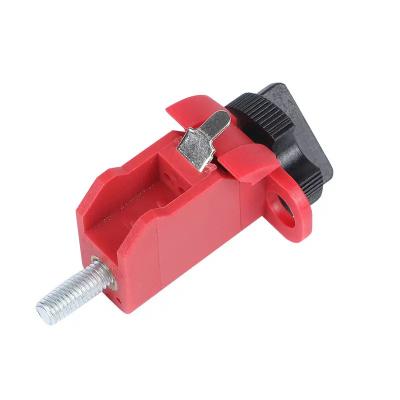 China Mini Miniature Circuit Breaker Lock DZ47 C45 Security Tagout Device Mcb Lock, Electric Air Circuit Breaker Safety Lockout for sale