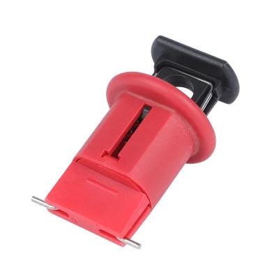 China Mini Miniature Circuit Breaker Lock DZ47 C45 Security Tagout Device Mcb Lock, Electric Air Circuit Breaker Safety Lockout for sale