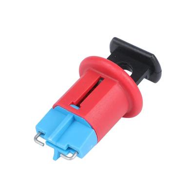 China Mini Miniature Circuit Breaker Lock DZ47 C45 Security Tagout Device Mcb Lock, Electric Air Circuit Breaker Safety Lockout for sale