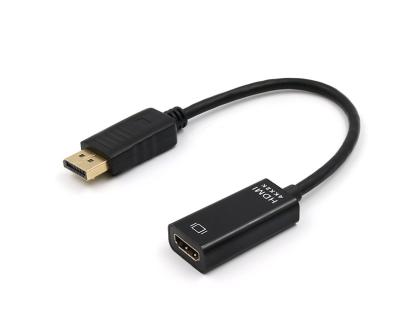 China High Speed ​​Camera 24K Gold Plated 4K To Show Port Displayport DP Male To HDTV Female Adapter for sale