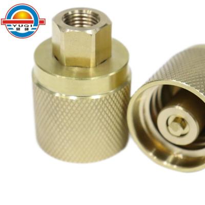 China General brass G1/4 coupling for forklift automatic quick ball decompression connect 154g customization product for sale