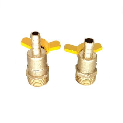 China General Fully Forged Brass Pipe Burr Ball Valve 1/2