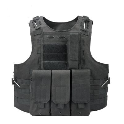 China Breathable Vest 900d Security Dish Carrier Vest Multifunctional Combat Molle Camouflage Tactical Vest for sale