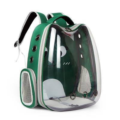 China Water Resistant Cats Puppies Backpack Transparent Pet Carrier Backpack For Cats for sale