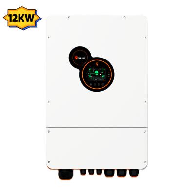 China SRNE HES48120S200-H 12KW 12000W On Grid Off Grid Hybrid Solar Power Inverter Price 700mm*400mm*240mm for sale