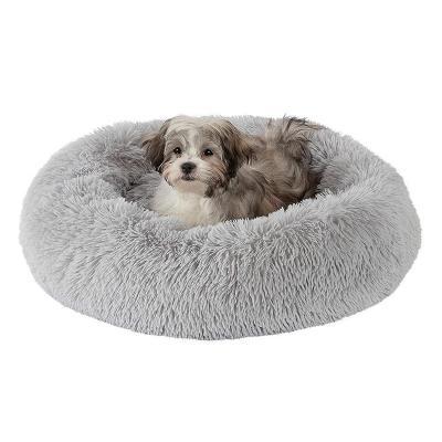 China Hot Selling Removable Washable Donut Cover YX1001 Mat Solid Pet Bed Small Dog Cat Removable Bed For Home for sale