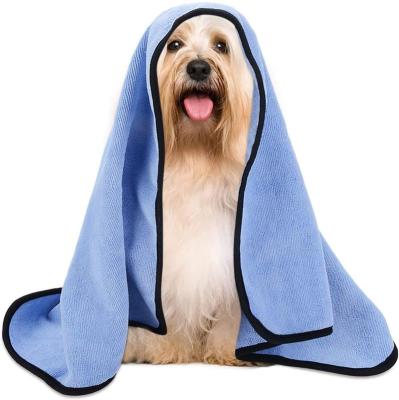 China Hot Selling Colorful Cooling Fleece Towel Fashion Design Comfortable Blanket New Pet Super Soft Absorbent Towel XG2023 Material for sale