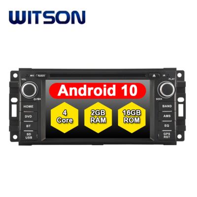 China WITSON Latest Quad-Core Android 10 Car Multimedia Player For CHRYSLER JEEP DODGE DVD Car Player 300 C for sale