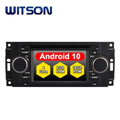 China WITSON GPS Quad Core Android 10 Car Multimedia Player For CHRYSLER 300C Car DVD Player for sale