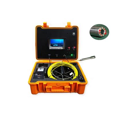 China Waterproof / Waterproof China Manufacture Self Leveling CCTV Pipe Drain Sewer Video Inspection Camera With 5.2mm Push Rod for sale