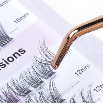 China Precut Segment Lash Cluster Eyelash Professional Diy Lash Extension Cluster Lashes Natural Newcomers for sale