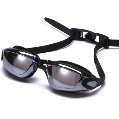 China Clear Anti Better Vision Novelty Wide Anti-UV Anti-fog Silicone Adult Swimming Goggles for sale