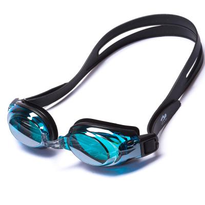 China Swim Fashionable Waterproof Goggles 3 Nose Size Swimming Glass Mirror Adult Swimming Goggles for sale