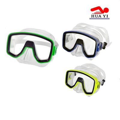 China Diving Equipment Wide Vision Juniors Durable Professional Cleaning Diving Mask for sale