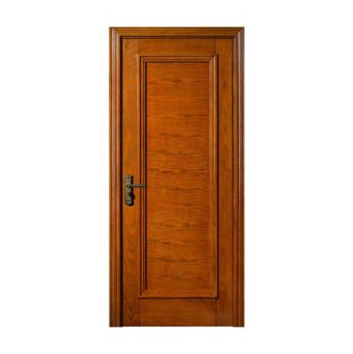 China Project High Quality Luxury Wooden Decorative Compound Spray-painting Design Frame Door Sound Insulation Veneer Wood Door zu verkaufen