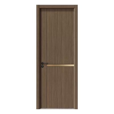 중국 Hot Sale Carbon Door Waterproof Interior Crystal Melamine Wooden Door 판매용