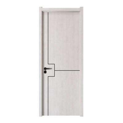 중국 Sound Insulation Door Factory Supply Single Interior Soundproof Wooden Spray Paint Melamine Free Door Laminated Door 판매용