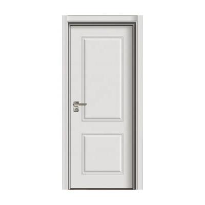 중국 Quality primer free interior wholeselling sound insulation core MDF solid door paint white door 판매용