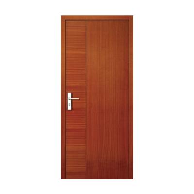 China Wood Interior Moisture Proof Door Sound Insulation Engineer Grade Veneer Door Timber Interior Door for sale