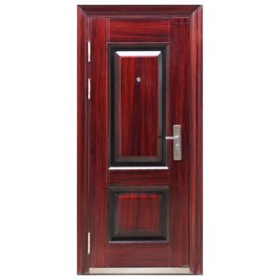 China Entrance anti-theft steel door quality security door heat transfer metal anti-theft door for sale