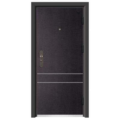 중국 High quality interior steel wood security sound insulation door exterior wall steel entrance door anti-theft door 판매용