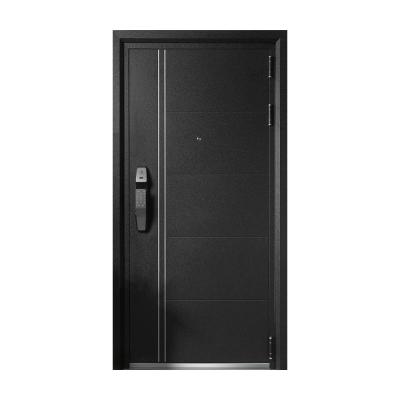 China Anti-theft Strong Galvanized Steel Door Metal Door Wood Gain Security Moisture Resistant Door Te koop