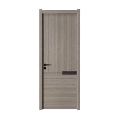 China Sound Insulation Quality Moisture Resistant Lamination Veneer Bathroom Melamine Wooden Door for sale