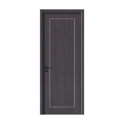 China Lightweight Luxury Composite Sound Insulation Solid Wood Paint Door Melamine Panel MDF Door for sale