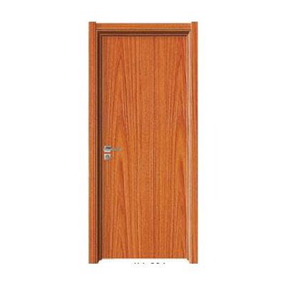 Cina Hot Selling MDF Modern Interior Half Teak Sound Insulation Glass Wooden Door in vendita