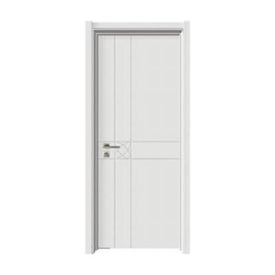 Китай High Quality Sound Insulation PVC French Doors MDF Interior Modern Moisture Proof Door продается