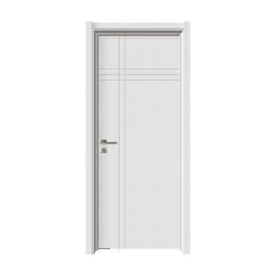 中国 Sound Insulation Durable Solid Teak Color Apartment HDF MDF Doors Price 販売のため