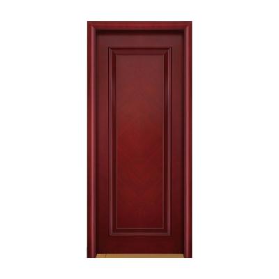 Chine Sound Insulation Custom Design Red Oak Soundproof Door Luxury Carved Natural Wood Solid-Solid Wood Door à vendre