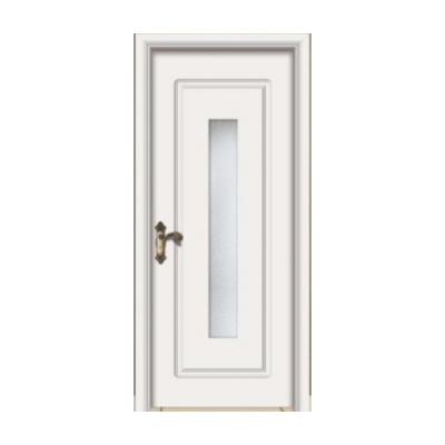 China Newst Mahogany Wood Moisture Proof Natural Wooden Design Door Sound Insulation Saving Door Solid Wood Door Te koop