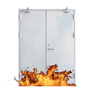 Cina High Quality Durable Fire Protection Fire Rated Steel Door BS Certificate Fire Insulation Door Fire Proof Steel Door in vendita