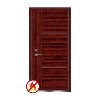 Cina High Quality Fire Protection UK BS Certificate 90 Mins Fire Rated Safety Steel Door in vendita