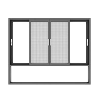 中国 Sliding Aluminum Casement Window Customized Single Window Glass 販売のため