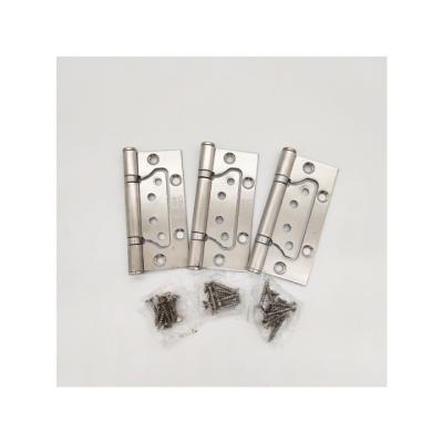 China No Need Hinge Hole Discount 304 Stainless Steel Four Corner Hinge H-040 Style Door Open Four-Corner Hinge en venta