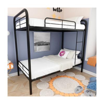 China High Quality And Durable Metal Bunk Bed Dormitory Hotel Iron Storage Beds With Stairs With Ladder for sale