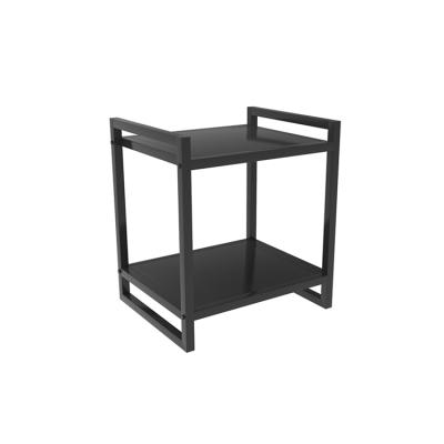 China Widely used modern gold black white black top quality nightstand top quality RTS side table coffee table for sale