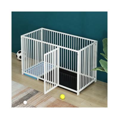 China Breathable Using Iron Carriers Houses Cheap Pet Cage Carriers Houses Large Kennel Dog Cage Accept Customize Size for sale