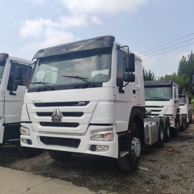 Chine Sinotruk HOWO 371 Camion à tête de tracteur pour la Tanzanie à 50 /90 Base de traction facultative à vendre