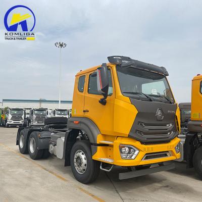 China 371HP Sinotruck 6X4 10wheels Euro 2 Diesel Engine Tire Prime Mover Towing Trailer Head Truck for sale