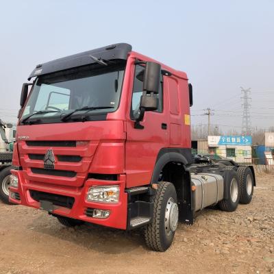 China HOWO 6X4 Diesel Tow Used Tractor Truck Rear Axle Hc16 Engine Wd615.47 for Your Business for sale