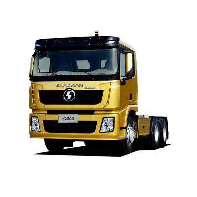 China 6X4 Drive Wheel Shacman X3000 Prime Mover Golden Color Tractor Truck for sale