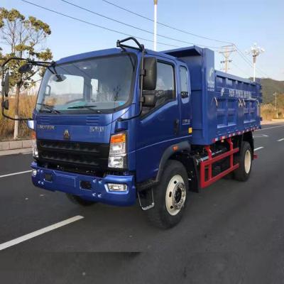 China Sinotruck HOWO Homan 4X2 6 Tyres 10 Ton Tipper Truck for Your Construction Needs for sale