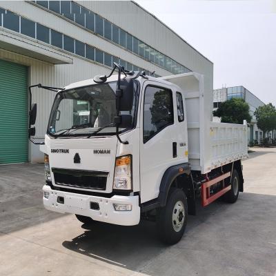 China Sinotruk HOWO 4X4 Dump Truck 3 Ton 2 Tons 5 Ton with 4.2 Ton Rear Axle and Performance for sale