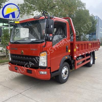 China Dongfeng Sinotruk HOWO 5tons 4X2 Mini Light Dump Truck 5995x2350x2620mm for sale