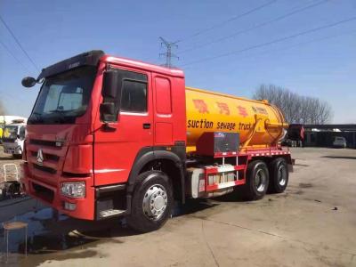 China Diesel Fuel Sinotruk HOWO 10 Wheel 6X4 371HP 20cbm Septic Tank Truck for Your Requirements for sale