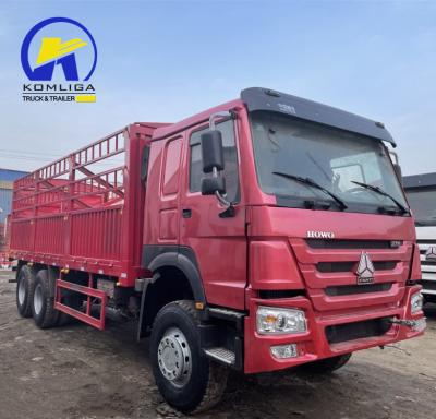 Κίνα St16/Hc16/Hc16 πίσω άξονες μεταχειρισμένο Sinotruk HOWO 6X4 φορτηγό φορτηγό για φορτίο φράχτη προς πώληση